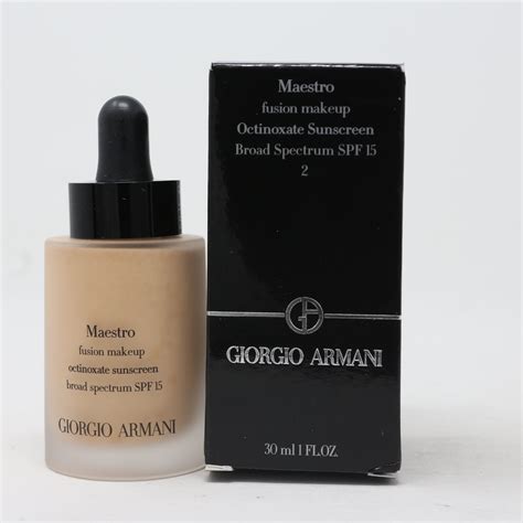 armani maestro fusion foundation.